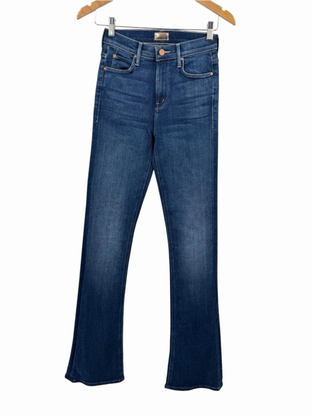 MOTHER Women's The Runaway Bootcut Home Movies Medium Wash 25"